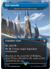 Magic: The Gathering Dol Amroth - Minamo, School at Water's Edge (Borderless) (369) Lightly Played Foil