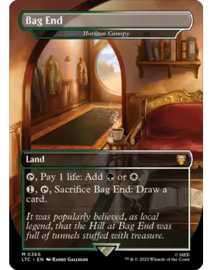 Magic: The Gathering Bag End - Horizon Canopy (Borderless) (366) Near Mint Foil