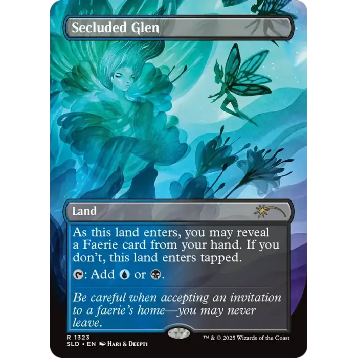 Magic: The Gathering Secluded Glen (1323) Near Mint