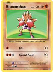Pokemon Hitmonchan (062) Lightly Played Holofoil