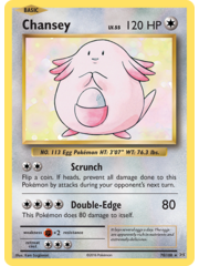 Pokemon Chansey (070) Lighlty Played Reverse Holofoil