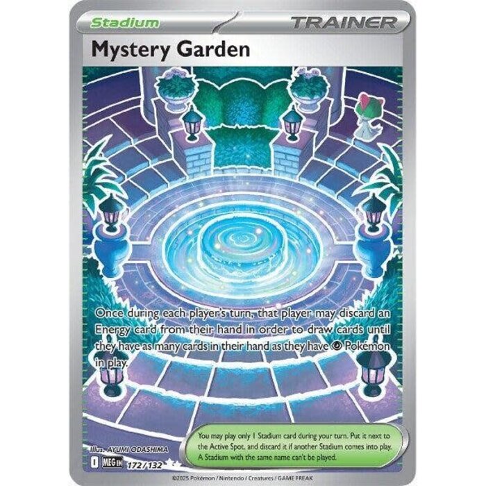 Pokemon Mystery Garden (172) Lightly Played Holofoil