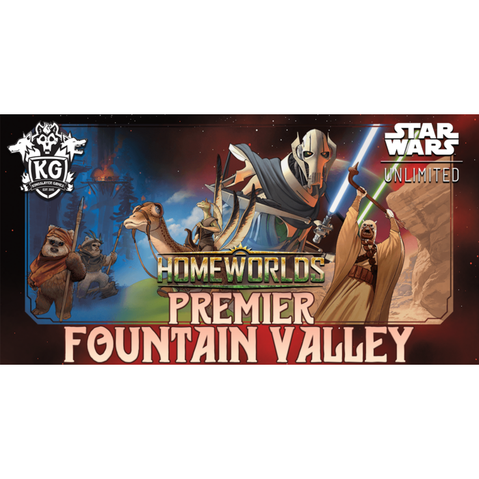Star Wars: Unlimited 10/28/26 Fountain Valley Star Wars Unlimited Premier Wednesday 7 PM