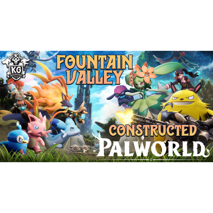 Bushiroad 10/13/26 Fountain Valley Palworld Constructed Tuesday 630 PM