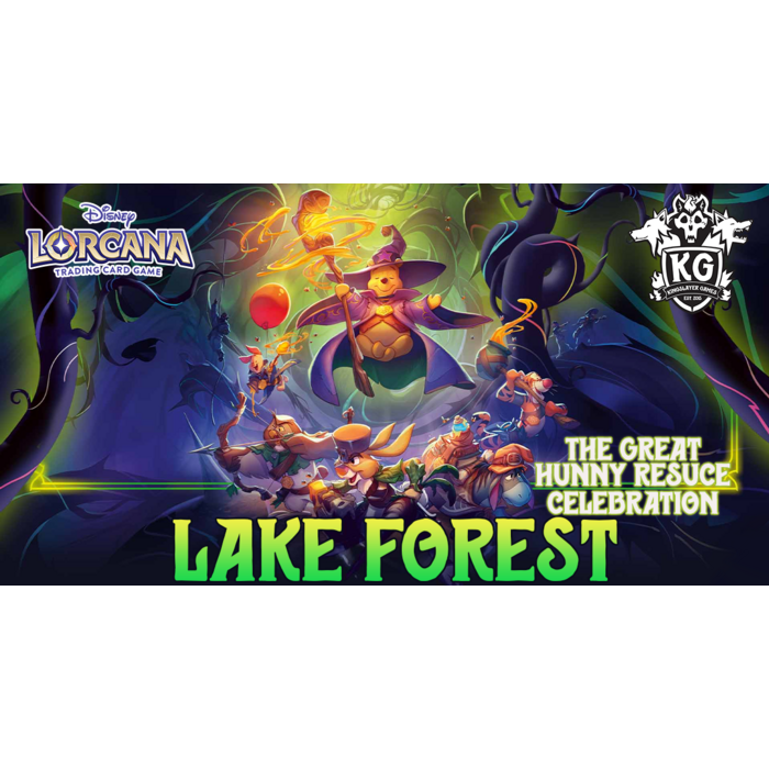 Disney Lorcana 10/04/26 Lake Forest Lorcana The Great Hunny Rescue Celebration Infinity Constructed Sunday 4 PM