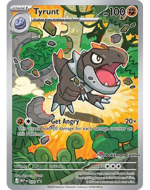 Pokemon Tyrunt (Pokemon Center Exclusive) (070) Damaged Holofoil