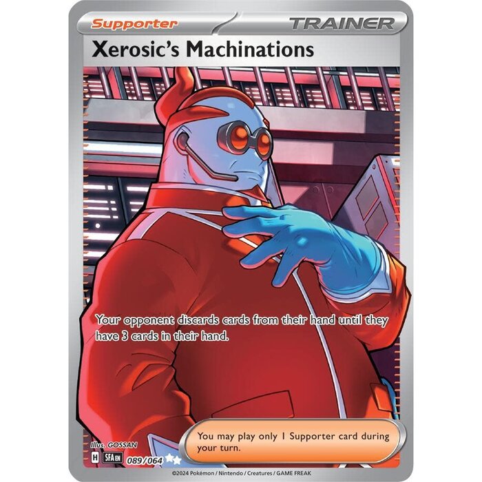 Pokemon Xerosic's Machinations (089) Lightly Played Holofoil