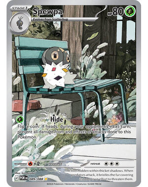 Pokemon Spewpa (089) Lightly Played Holofoil