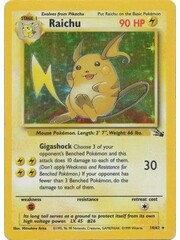 Pokemon Raichu (014) UNL Damaged Holofoil