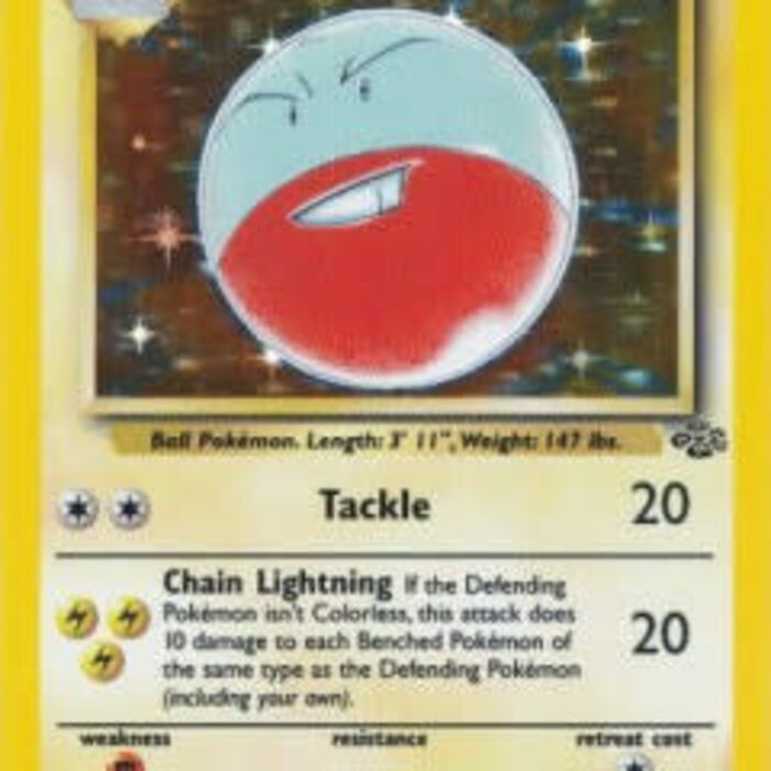 Pokemon Electrode (002) UNL Moderately Played Holofoil