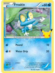 Pokemon Froakie (022) Lightly Played Holofoil