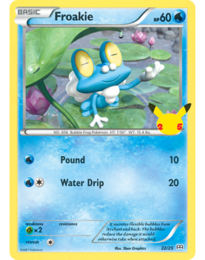 Pokemon Froakie (022) Lightly Played Holofoil