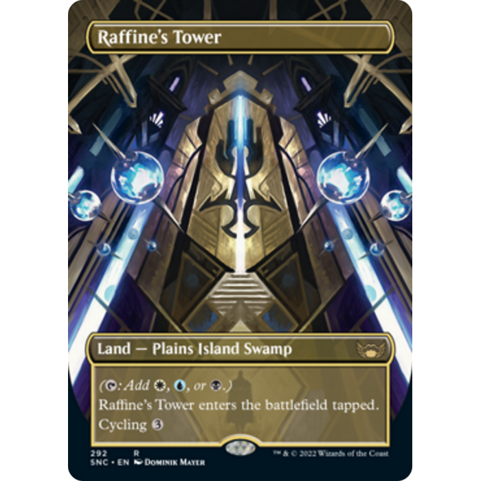 Magic: The Gathering Raffine's Tower (Borderless) (292) Lightly Played