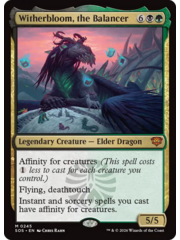 Magic: The Gathering Witherbloom, the Balancer (245) Lightly Played Foil