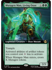 Magic: The Gathering Mutagen Man, Living Ooze (Extended Art) (273) Lightly Played