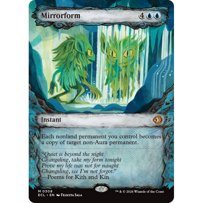 Magic: The Gathering Mirrorform (Showcase) (308) Lightly Played
