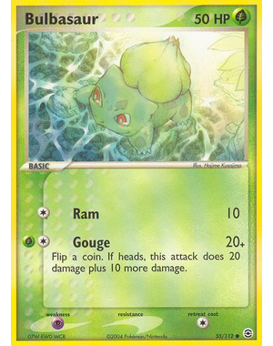 Pokemon Bulbasaur (055) Near Mint