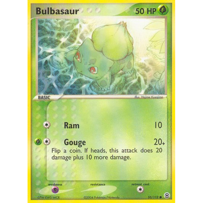 Pokemon Bulbasaur (055) Near Mint
