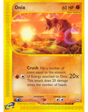  Onix (098) Lightly Played