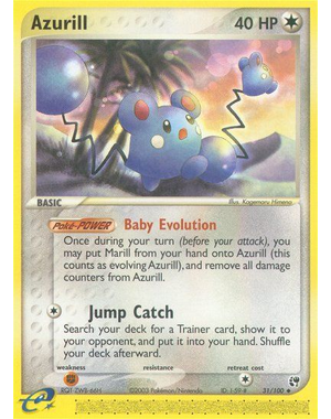 Pokemon Azurill (031) Lightly Played