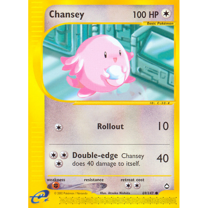 Pokemon Chansey (069) Lightly Played