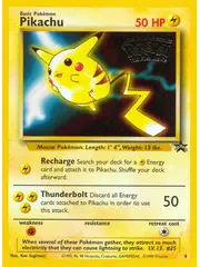 Pokemon Pikachu (Movie Promo) (004) Lightly Played