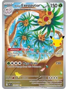 Pokemon Alolan Exeggutor (129) Lightly Played Holofoil
