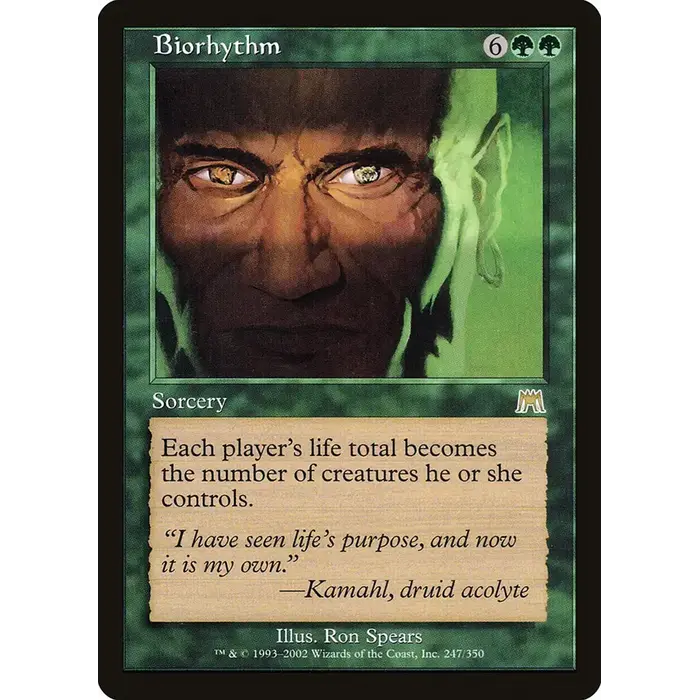 Magic: The Gathering Biorhythm (247) Damaged