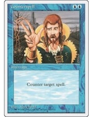 Magic: The Gathering Counterspell (065) Heavily Played