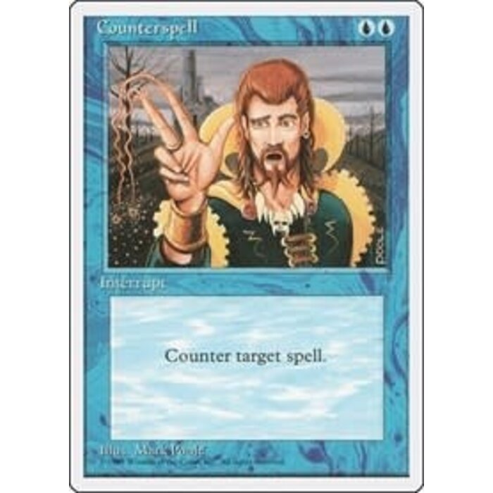Magic: The Gathering Counterspell (065) Heavily Played