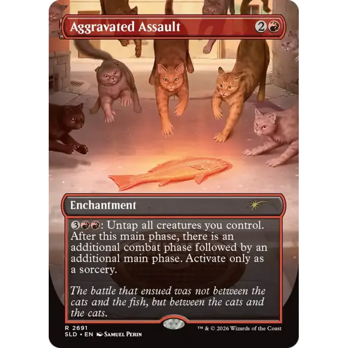 Magic: The Gathering Aggravated Assault (2691) Near Mint