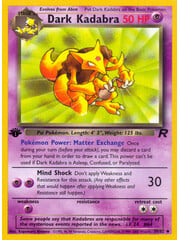 Pokemon Dark Kadabra (039) 1st Lightly Played