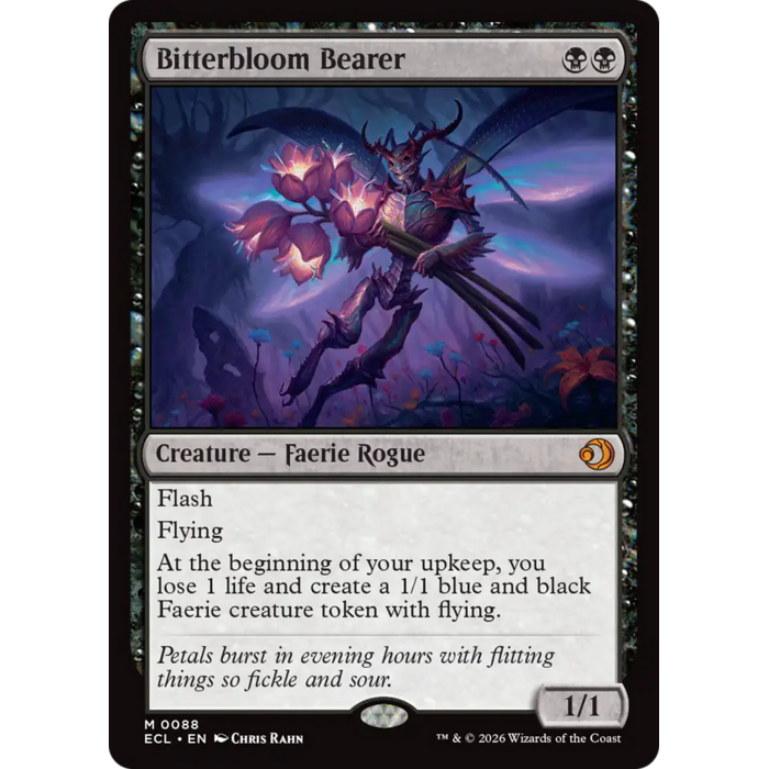 Magic: The Gathering Bitterbloom Bearer (088) Lightly Played