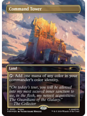 Magic: The Gathering Command Tower (001) Lightly Played Foil