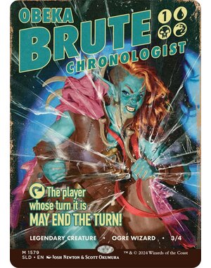 Magic: The Gathering Obeka Brute Chronologist (1579) Lightly Played
