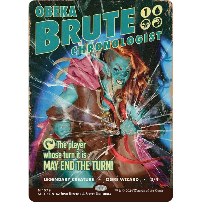 Magic: The Gathering Obeka Brute Chronologist (1579) Lightly Played