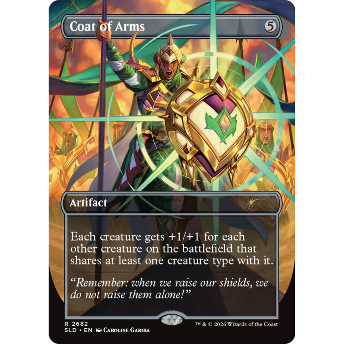 Magic: The Gathering Coat of Arms (2682) Lightly Played