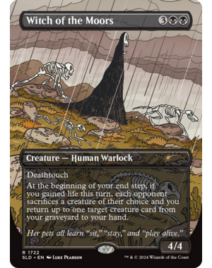 Magic: The Gathering Witch of the Moors (1722) Lightly Played