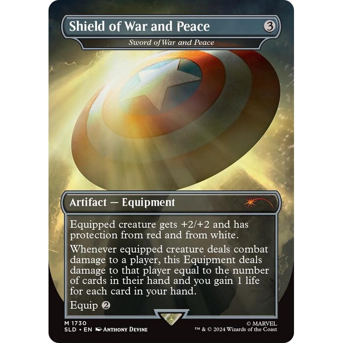 Magic: The Gathering Shield of War and Peace - Sword of War and Peace (1730) Near Mint