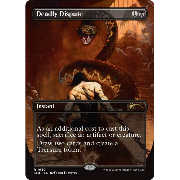 Magic: The Gathering Deadly Dispute (1980) Lightly Played