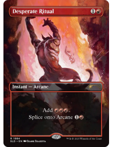 Magic: The Gathering Desperate Ritual (1984) Near Mint