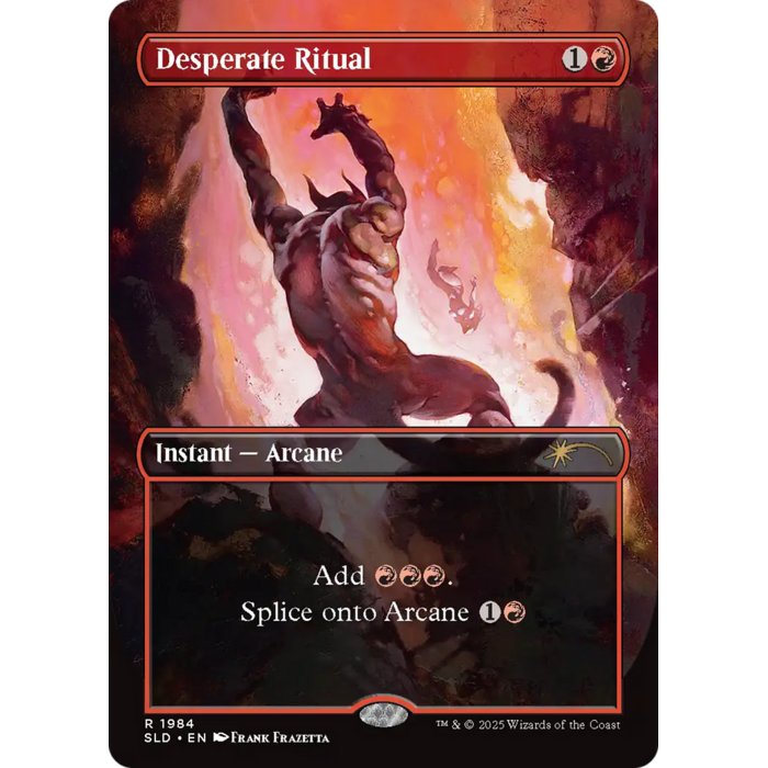 Magic: The Gathering Desperate Ritual (1984) Near Mint