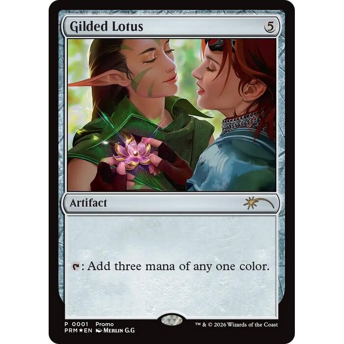 Magic: The Gathering Gilded Lotus (001) Lightly Played Foil