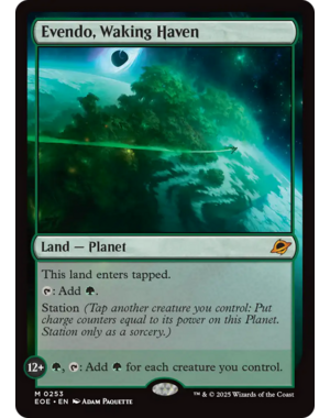 Magic: The Gathering Evendo, Waking Haven (253) Near Mint