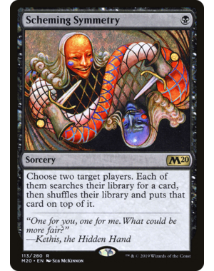 Magic: The Gathering Scheming Symmetry (113) Lightly Played