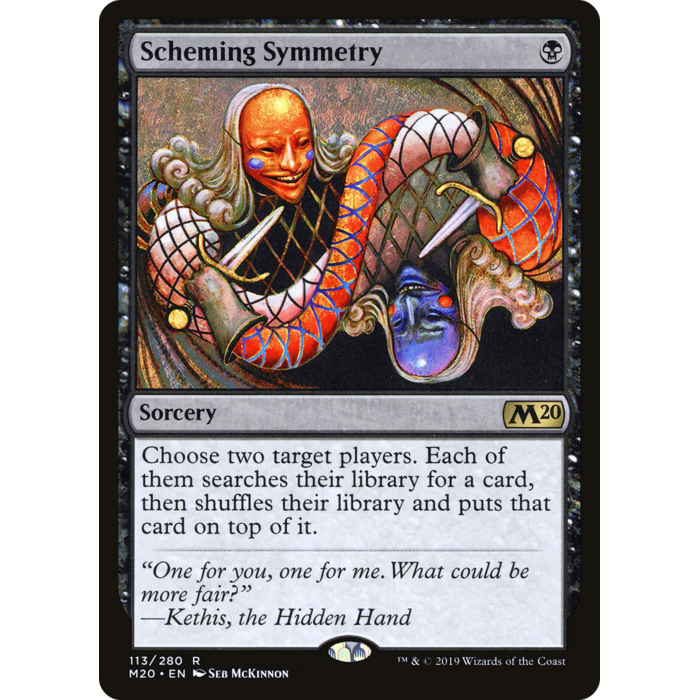 Magic: The Gathering Scheming Symmetry (113) Lightly Played