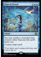 Magic: The Gathering Flare of Denial (062) Lightly Played