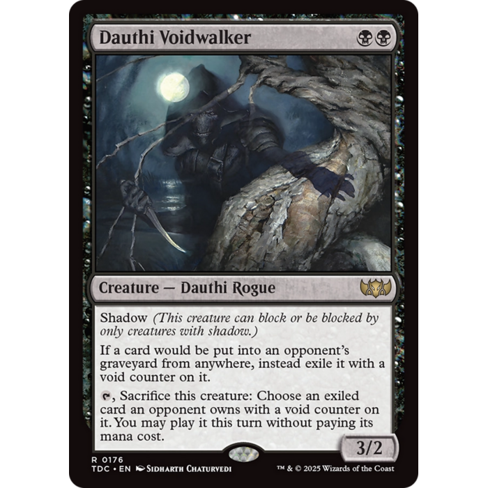 Magic: The Gathering Dauthi Voidwalker (176) Lightly Played