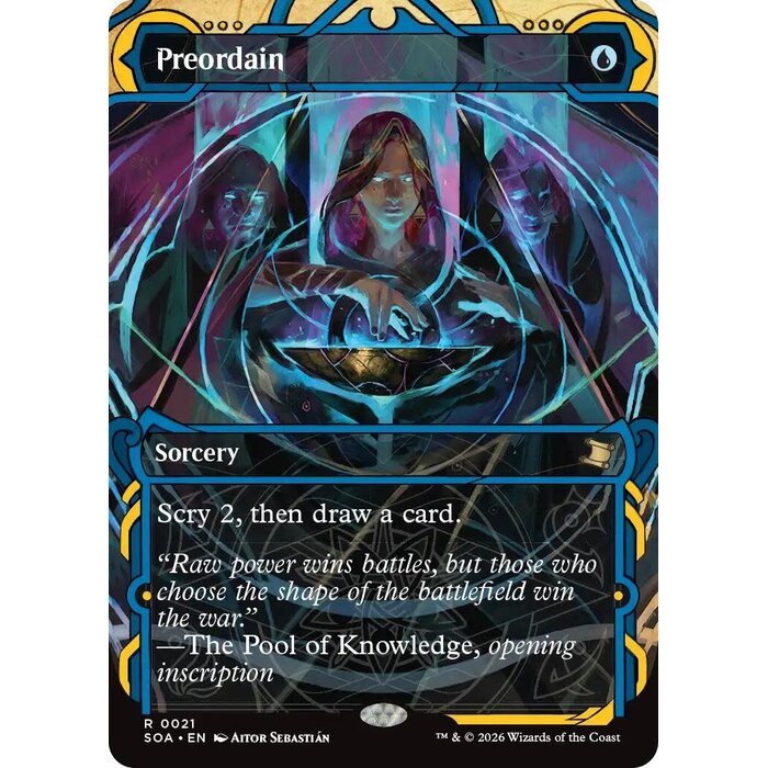 Magic: The Gathering Preordain (021) Lightly Played