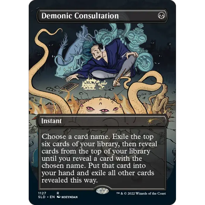 Magic: The Gathering Demonic Consultation (1127) Near Mint